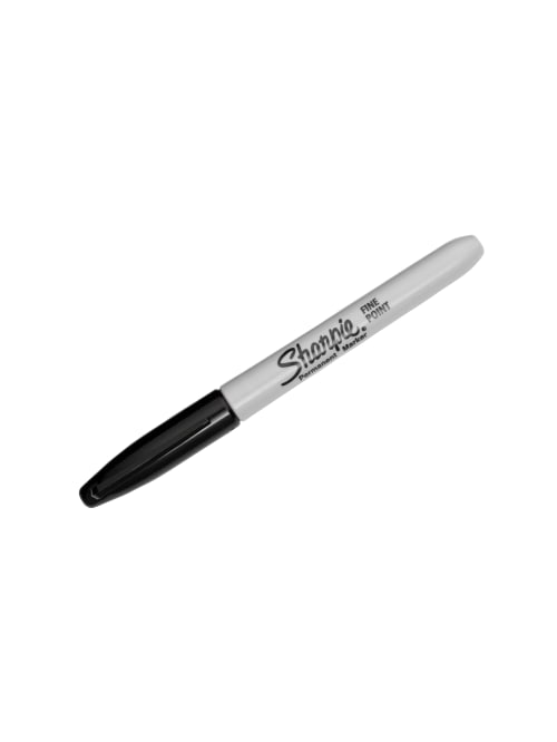 Sharpie Fine Rotulador permanente, punta fina ojival, 0,9 mm, negro -  Rotuladores permanentes Kalamazoo