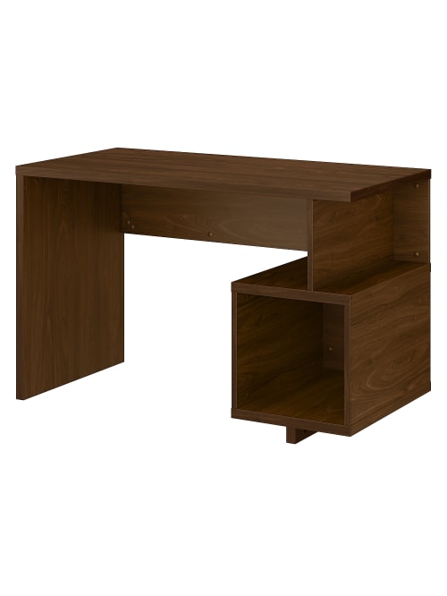 Bush Madison Ave Deskcubby Walnut Standard Office Depot