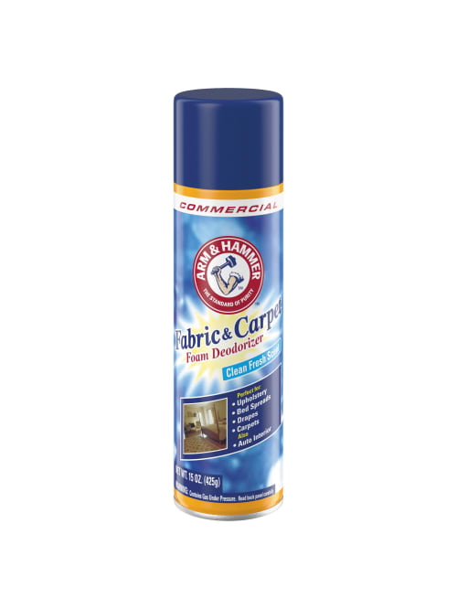 Arm And Hammer Fabric And Carpet Foam Deodorizer Fresh Scent 15 Oz Pack Of 8 Office Depot