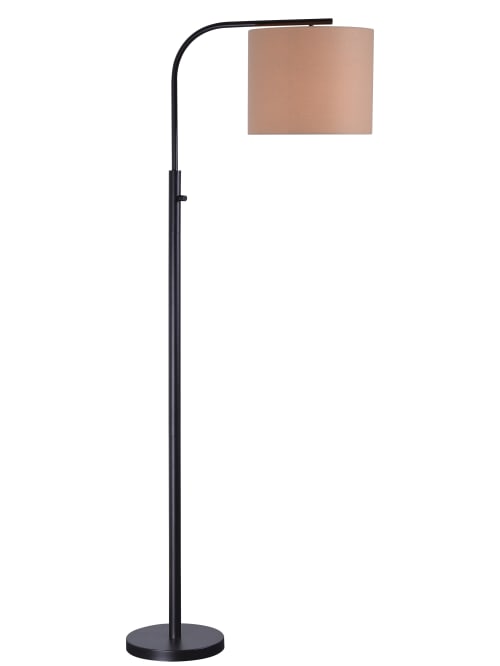 Kenroy Bridgeton Arc Floor Lamp, Bronze Arc Floor Lamp