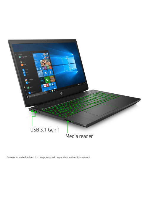 Hp Pavilion 15 Cx0040nr Gaming Laptop 15 6 Screen Intel Core I5 8gb Memory 1tb128gb Hybrid Drive Windows 10 Home Office Depot