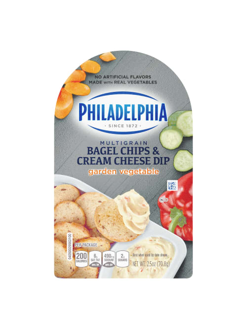 Philadelphia Bagel Chipsveg Cream Cheese 5pk Office Depot