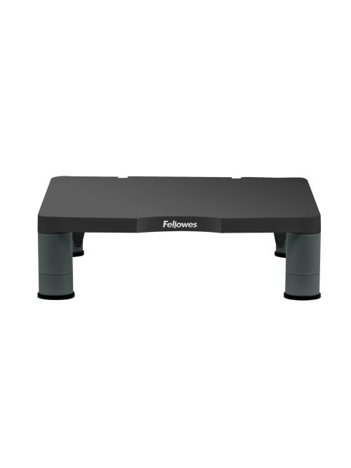 Fellowes Monitor Riser 4 H X 13 18 W X 13 12 D Graphite Office Depot