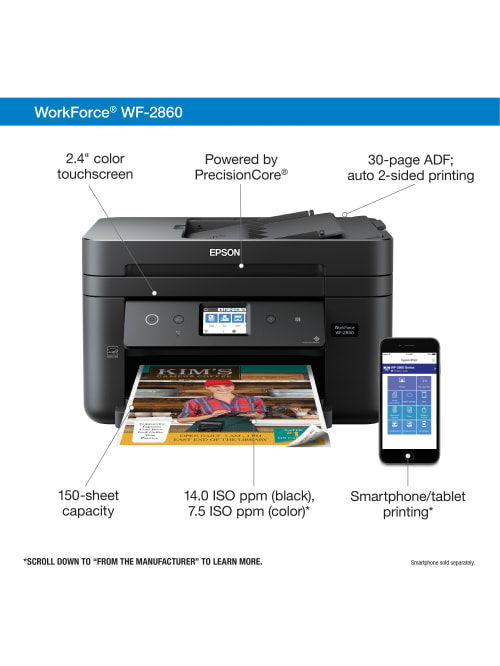 Workforce Wf2860 All In One Printer Office Depot