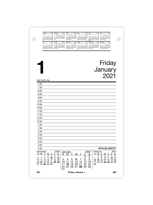 At A Glance Daily Pad Style Desk Calendar Refill Julian Dates Daily 1 Year January 2021 Till December 2021 700 Am To 430 Pm Half Hourly 1 Day Single Page Layout 5 Holiday planner, trip planner, journey planner, travel planner, yearly overview, yearly planner, company calendar, office. at a glance daily pad style desk calendar refill julian dates daily 1 year january 2021 till december 2021 7 00 am to 4 30 pm half hourly