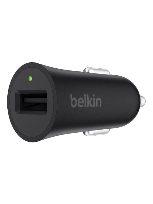 Belkin Boost Up Quick Charge 3 0 Car Charger With Usb A To Usb Type C Cable 4 Black Office Depot