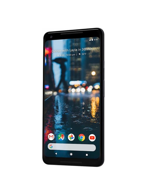 Google Pixel 2 Xl Cell Phone 64gb Just Black Pgn100015 Office Depot