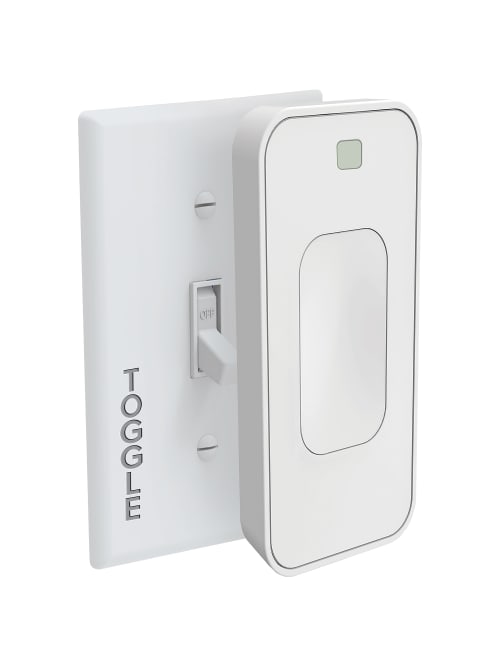 Switchmate Bright Toggle Smart Light Switch 4 3 4 H X 1 13 16 W X 2 D White Item 943050