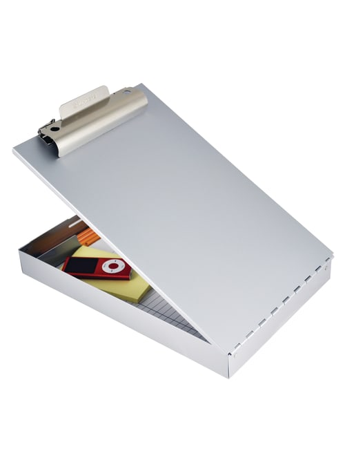 Saunders Redi Rite Aluminum Top Opening Portable Desk And Organizer 14 14 X 9 X 2 34 Office Depot