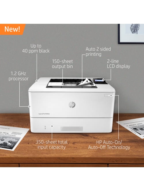 Hp Laserjet Pro M404dn Monochrome Laser Printer With Duplex