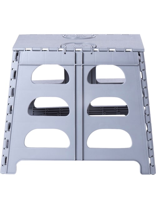 Range Kleen Ss2 Plastic 2 Step Step Stool 300 Lb Capacity 17 12 Gray Office Depot