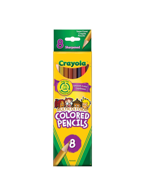 Crayola Multicultural Color Pencils Set Of 8 Colors Office Depot Crayola, crayola® colored pencil set, betty mills price: crayola multicultural color pencils set of 8 colors item 949990