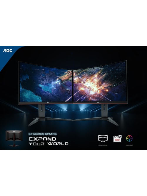 Aoc 23 6 Led Gaming Monitor 24g1od Office Depot