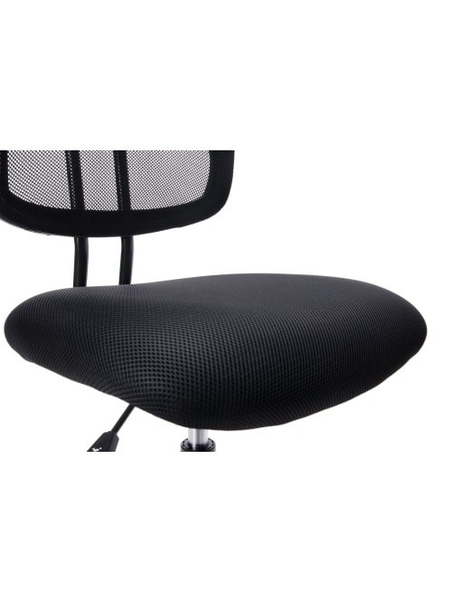 Ofm Swivel Mid Back Task Chair Black Office Depot