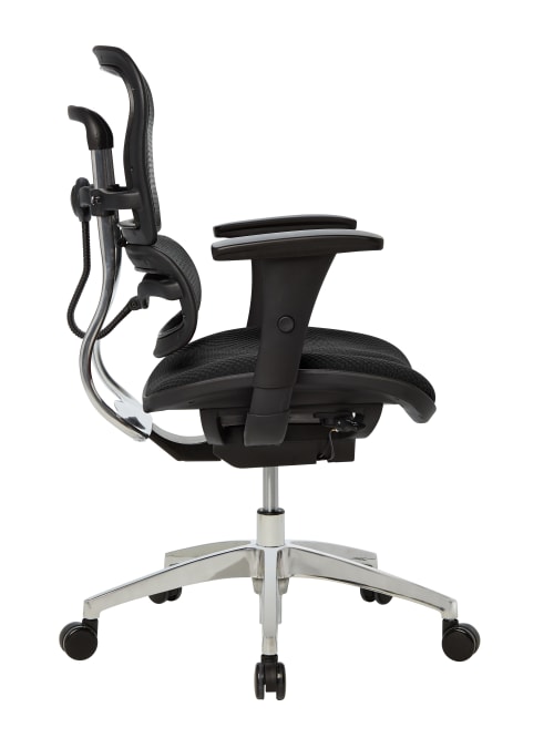 Workpro 12000 Series Mid Back Chair Black Office Depot
