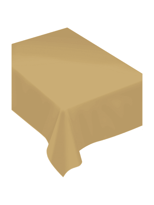 Amscan Table Covers 60x80 Gold 2 Pk Office Depot