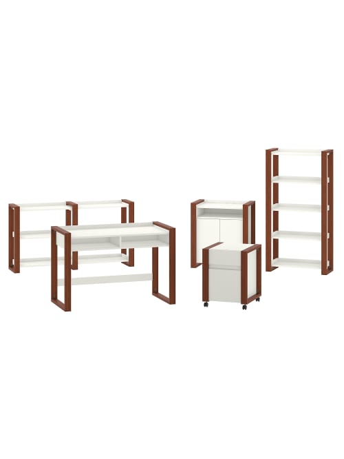 Kathy Ireland Home Voss Writing Desk Set Office Depot