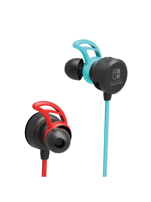 nintendo switch headset red and blue