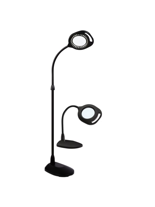 ott floor lamp with magnifier