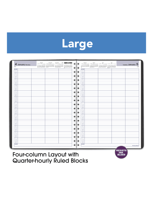 At A Glance 4 Person Book G5600021 Office Depot