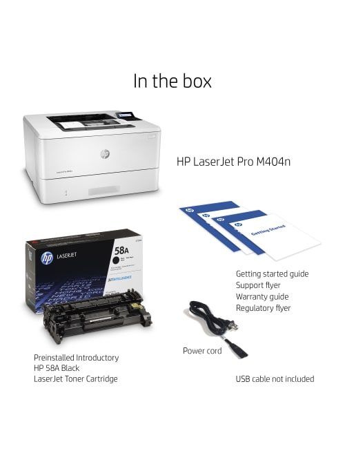 Hp Laserjet Pro M404n Monochrome Printer Office Depot Hp renkli lazer toner yazıcı kartuşları. hp laserjet pro m404n monochrome laser printer w1a52a bgj item 9637825