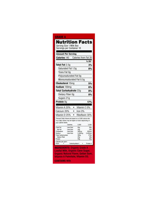 Horizon Organic 2 Milk Nutrition Facts | Blog Dandk