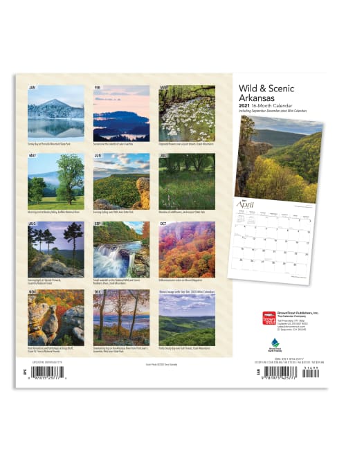 arkansas calendar 2021