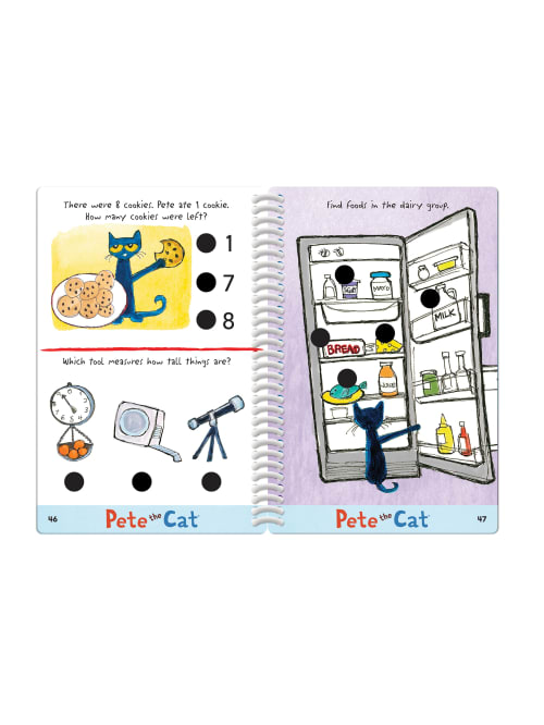 Educational Insights Hot Dots Jr Pete The Cat Kindergarten Rocks
