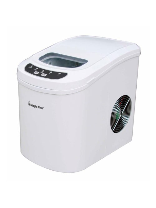 Magic Chef 27 Lb Portable Countertop Ice Maker White Office Depot