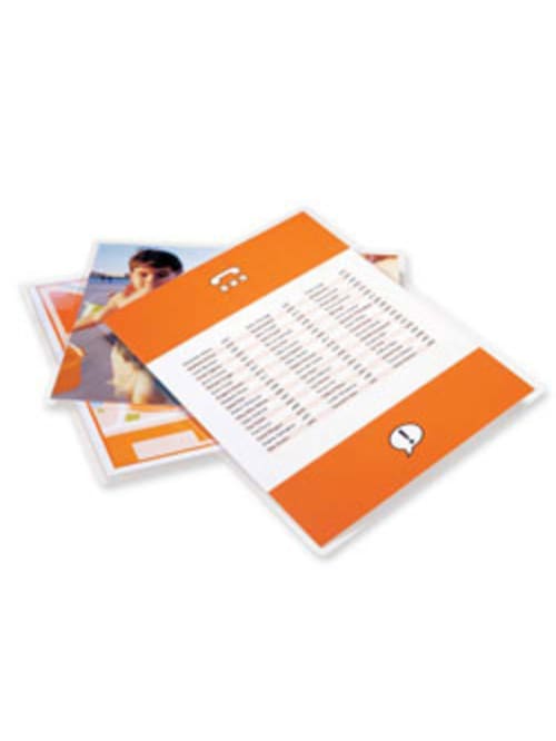 Gbc Ultraclear Thermal Laminating Pouches Letter Size Clear Pack Of 100 Office Depot