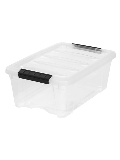 plastic storage totes with lids