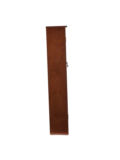 Southern Enterprises Window Pane Media Cabinet Oak Office Depot