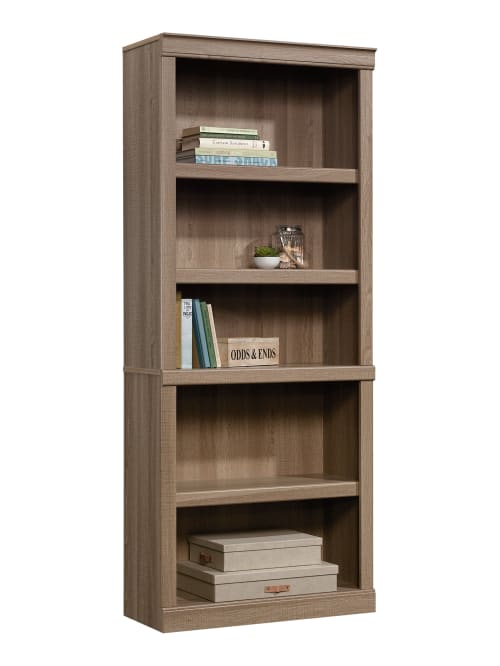 Realspace 72 H 5 Shelf Bookcase Spring, Office Depot Bookcase With Glass Doors