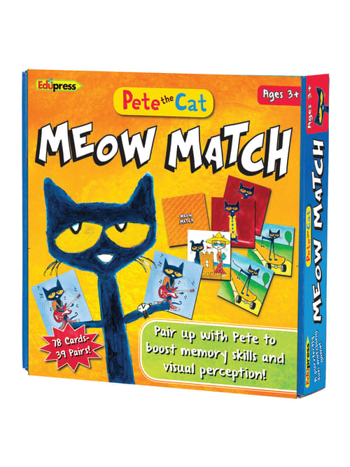 Edupress Pete The Cat Meow Match Game Office Depot