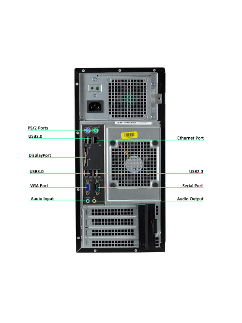 Dell Optiplex 70 Mt Refurbished Desktop Pc 4th Gen Intel Core I5 8gb Memory 128gb Hard Drive Windows 10 Professional Office Depot