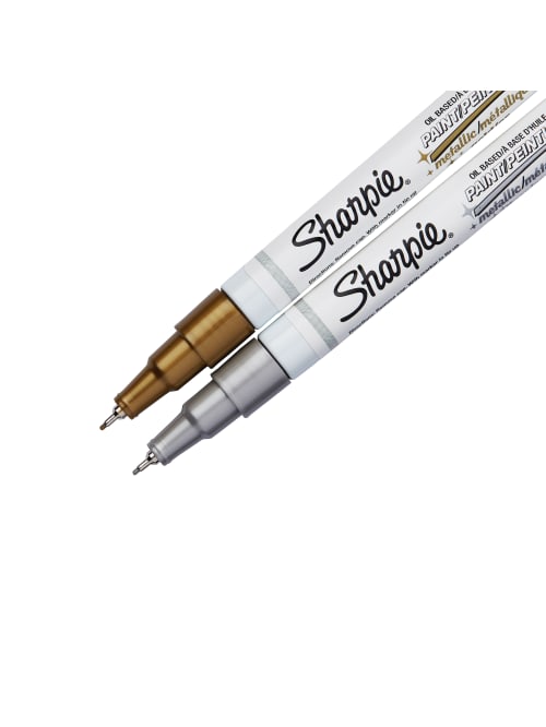 Sharpie Paint Markers Extra Fine Point Assorted Colors Pack Of 2