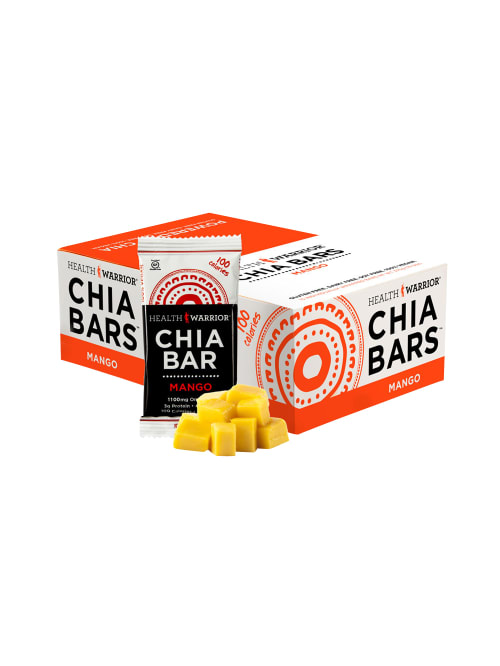 Health Warrior Chia Bars Mango 0 88 Oz Box Of 15 Office Depot