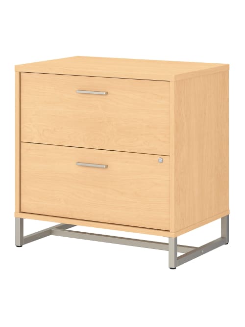 Kathy Ireland Lateral File Cabinet Maple Office Depot