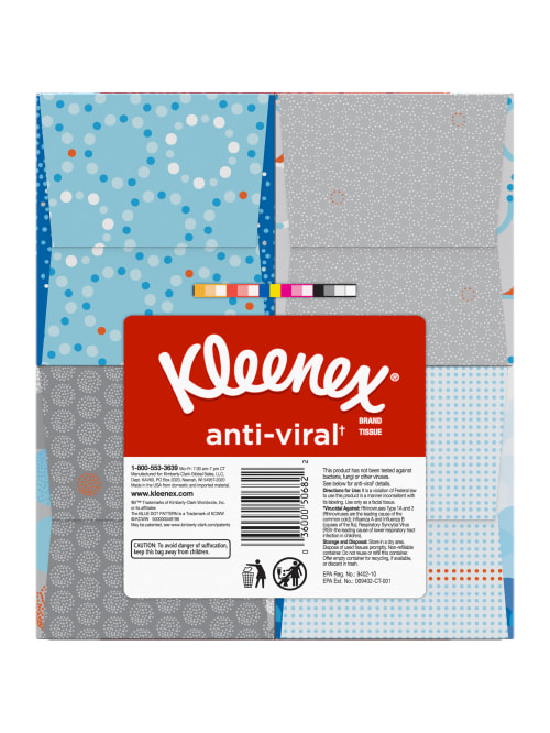 Kleenex Anti Viral Tissues 4 Pk Office Depot