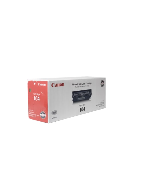 canon 104 black toner cartridge 0263b001ba item 984488