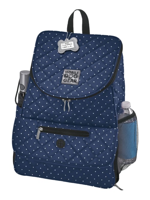 purple dog backpack