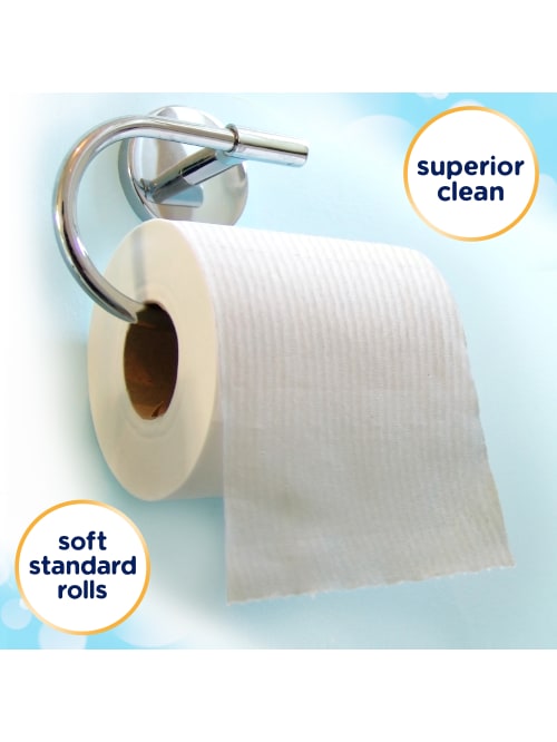 Cottonelle Bulk Standard 2 Ply Toilet Paper 451 Sheets Per Roll Pack Of 60 Rolls Office Depot