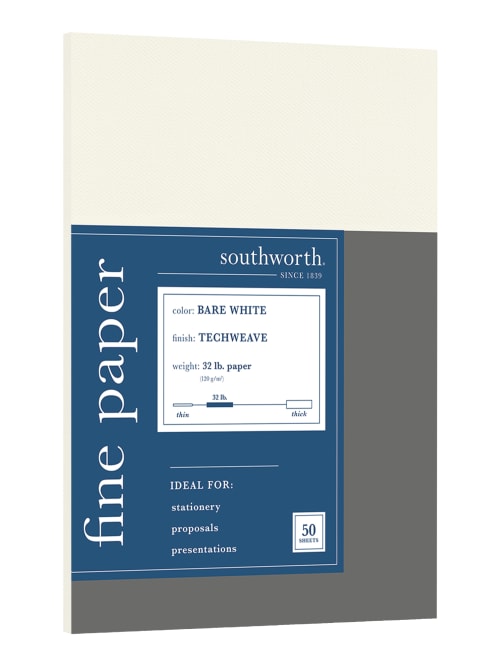 Southworth Techweave Paper Letter 50 Pk Office Depot