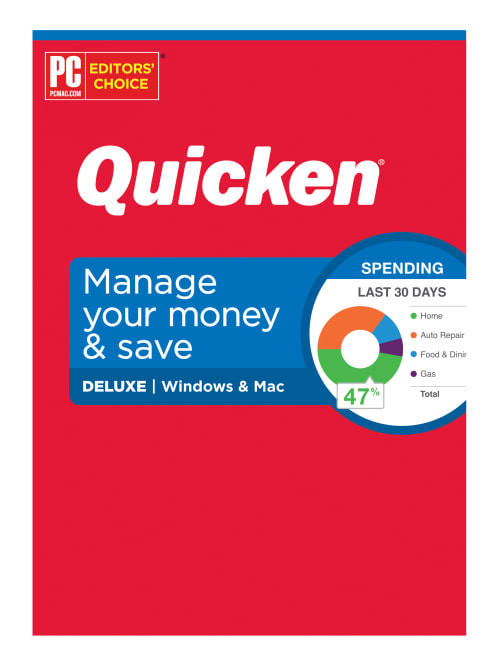 Quicken Deluxe Personal Finance Software Office Depot