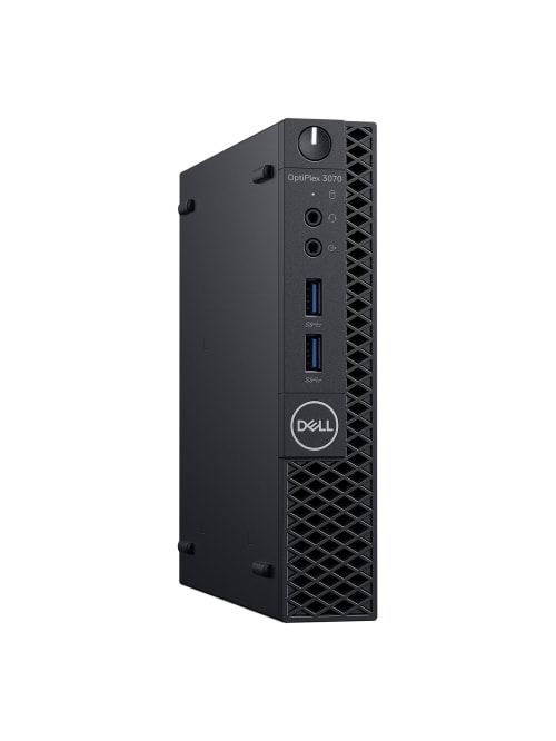 Dell Optiplex 3070 Micro Desktop Pc Intel Core I3 4gb Memory 500gb Hard Drive Windows 10 Pro Office Depot