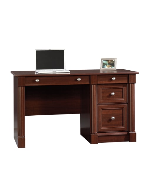 Sauder Palladia 54 W Computer Desk Select Cherry Office Depot