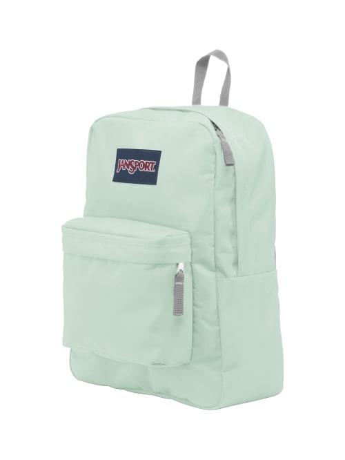 jansport superbreak laptop backpack brook green item 9940200