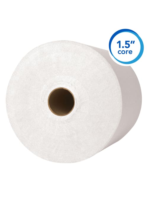 Scott High Capacity 1 Ply Hardwound Paper Towels 1000 Per Roll Pack Of 12 Rolls Office Depot