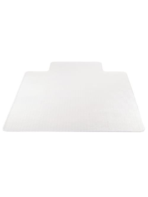Realspace Supermat Chair Mat 45x53 Lip 50 Office Depot