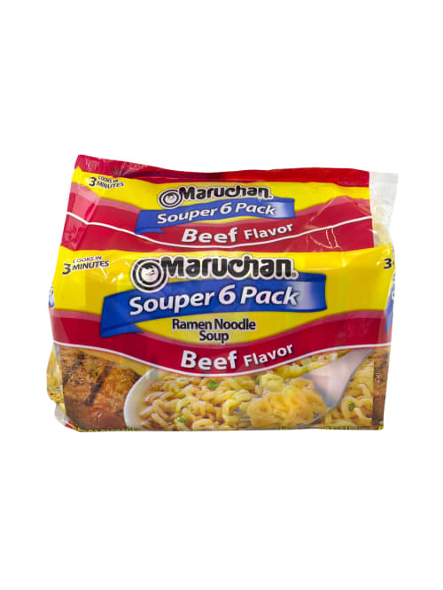 Maruchan Beef Flavor Ramen Noodle Soup 6 Bags Per Pack Case Of 4 Packs Office Depot Who on earth would fork out that much money for a cup of dry noodles and what is, essentially, salt and boullion? maruchan beef flavor ramen noodle soup 6 bags per pack case of 4 packs item 9965516